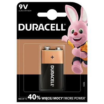 Baterije Duracell 9V, 1 komad - 5000394077225
