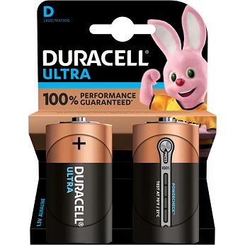 Baterije Duracell Ultra D, 2 komada - 5000394002906