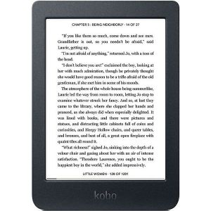 E-Book Reader Kobo Nia, 6" Touch, 8GB, WiFi, black