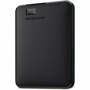 Eksterni disk WD Elements Portable, 1TB, USB 3.0, crni, WDBUZG0010BBK-WESN - BEST BUY