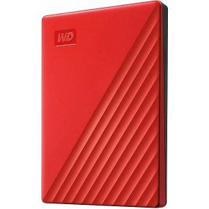 Eksterni disk WD My Passport, 4TB, USB 3.2, Red