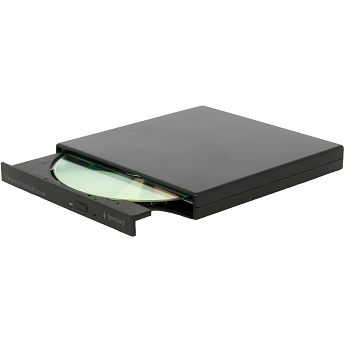 Eksterni optički uređaj Gembird DVD-USB-02, USB, crni