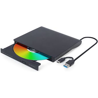 Eksterni optički uređaj Gembird DVD-USB-03, USB, crni