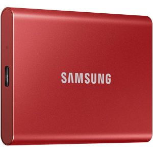 Eksterni SSD Samsung T7, 500GB, USB 3.2, Metallic Red - BEST BUY