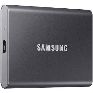 Eksterni SSD Samsung T7, 500GB, USB-C 3.2, Grey