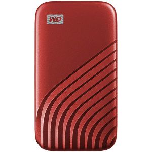 Eksterni SSD Western Digital My Passport, 500GB, USB-C 3.2, Red