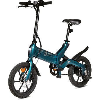 Električni bicikl MS Energy UrbanFold i6, sklopivi, zeleni