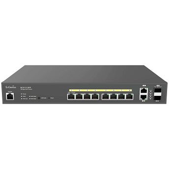 EnGenius Cloud Managed Switch 8-port GbE PoE.af/at(+) 130W 2xGbE 2xSFP L2+ 13i