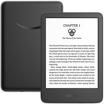 E-Book Reader Amazon Kindle 2022, 6", 16GB, WiFi, 300dpi, USB-C, black