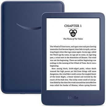 E-Book Reader Amazon Kindle 2022, 6", 16GB, WiFi, 300dpi, USB-C, blue