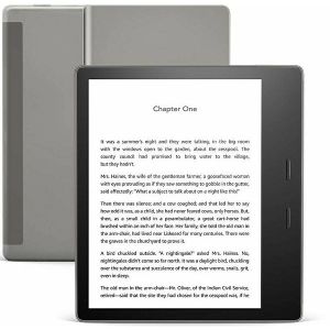 E-Book Reader Kindle Oasis 2019, 7", 8GB, WiFi, Bluetooth, 300dpi, Special offers, graphite