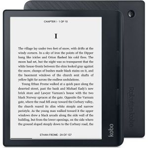 E-Book Reader Kobo Sage, 8'' Touch, 32GB, WiFi, 300dpi, black