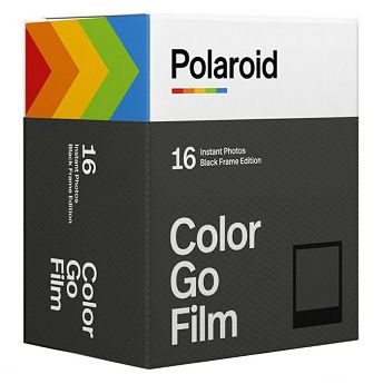 Foto papir Polaroid Originals Color Film Go "Black Frame", Double Pack
