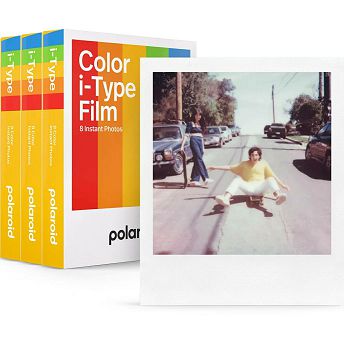 Foto papir Polaroid Originals Color Film for i-Type, Triple pack