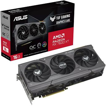 Grafička Asus AMD Radeon RX7600XT TUF Gaming OC, 16GB GDDR6