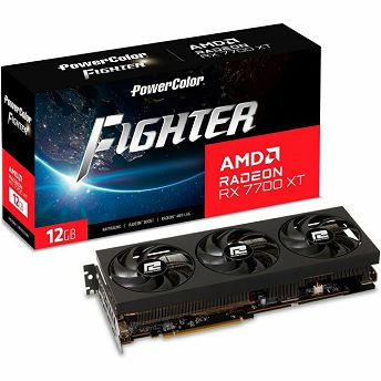 Grafička PowerColor AMD Radeon RX7700XT Fighter, 12GB GDDR6