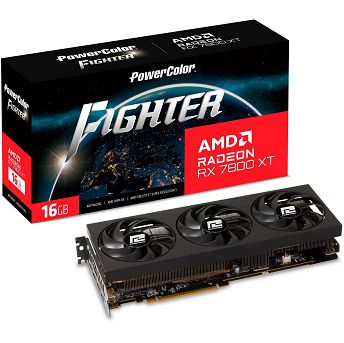 Grafička PowerColor AMD Radeon RX7800XT Fighter, 16GB GDDR6