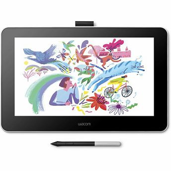 Grafički tablet Wacom One 13 Pen Display, 13.3", crno-bijeli