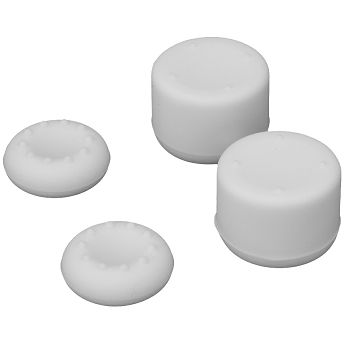 Gripovi za gljivice White Shark Wheezer PS5-817, silikonski, PS5, bijeli