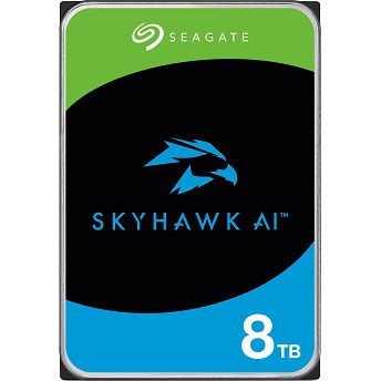 Hard disk Seagate SkyHawk AI (3.5", 8TB, SATA3 6Gb/s, 256MB Cache, 7200rpm)
