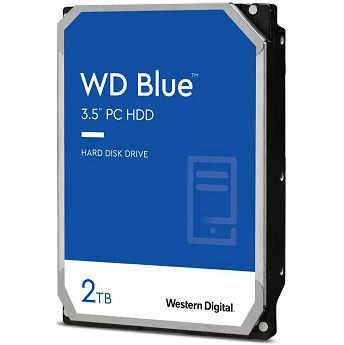 Hard disk WD Blue (3.5", 2TB, SATA3 6Gb/s, 256MB Cache, 7200rpm)
