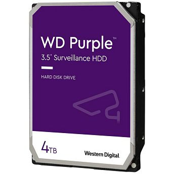 Hard disk WD Purple (3.5", 4TB, SATA3 6Gb/s, 256MB Cache, 5400rpm)