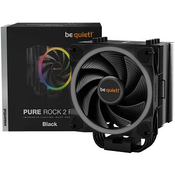 Hladnjak za procesor Be quiet! Pure Rock 2 FX Black, 1x120mm, Intel LGA1155-1700, AMD AM4-AM5