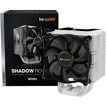 Hladnjak za procesor Be quiet! Shadow Rock 3 White, 1x120mm, Intel LGA1150-2066, AMD AM4