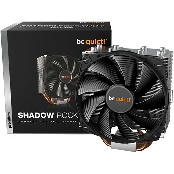 Hladnjak za procesor Be quiet! Shadow Rock Slim 2, 1x135mm, Intel LGA1150-2066, AMD AM4