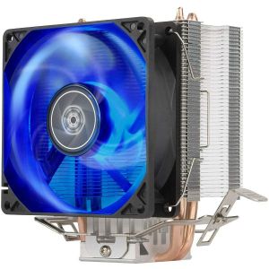 Hladnjak za procesor SilverStone KR03 Kryton, 1x92mm plavi LED, Intel LGA775-1366, AMD FM1-AM4