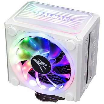 Hladnjak za procesor Zalman CNPS16X White, 2x120mm RGB, Intel LGA115x-1700, AMD AM4