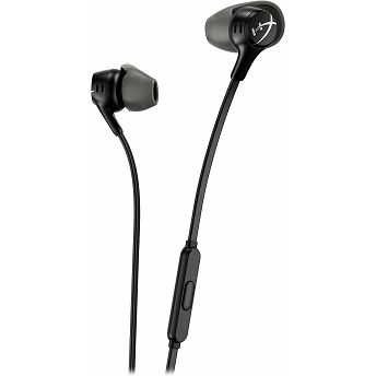 Slušalice HyperX Cloud Earbuds II, žičane, gaming, mikrofon, in-ear, PC, Switch, Black