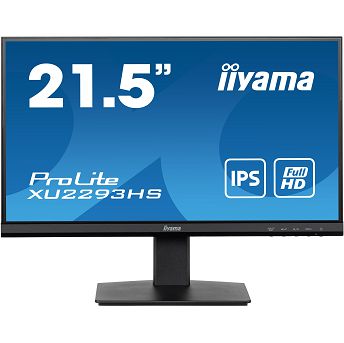 Monitor Iiyama 21.5" ProLite XU2293HS-B5, IPS, 75Hz, HDMI, DP, Zvučnici, Full HD