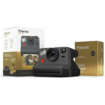 Instant fotoaparat Polaroid Originals Now Everything Box Gold Moments, analogni, Black
