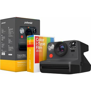 Instant fotoaparat Polaroid Originals Now Gen 2 Everything Box, analogni, Black