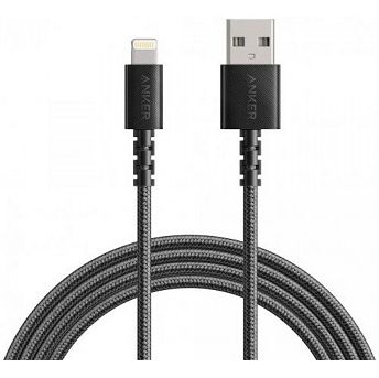 Kabel Anker PowerLine Select+, USB-A (M) na Lightning (M), 0.9m, crni