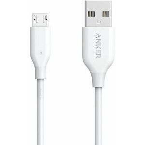 Kabel Anker PowerLine, USB-A na Micro USB, 0.9m, bijeli
