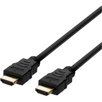 Kabel Deltaco, HDMI v2.1, 3.0m, crni