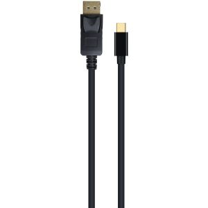 Kabel Gembird, DisplayPort v1.2 (M) na Mini DisplayPort (M), 1.8m, crni