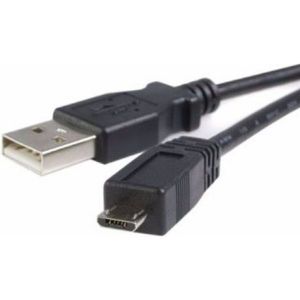 Kabel NaviaTec NVT-USB-230, USB-A 2.0 na Micro USB, 1.8m, crni