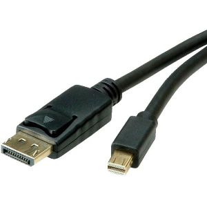 Kabel Roline, DisplayPort v1.3/1.4 (M) na Mini DisplayPort (M), 1.0m, crni - HIT ARTIKL