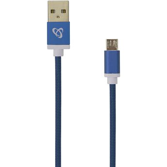 Kabel SBOX 10315BL, USB-A (M) na Micro USB (M), 1.5m, plavi