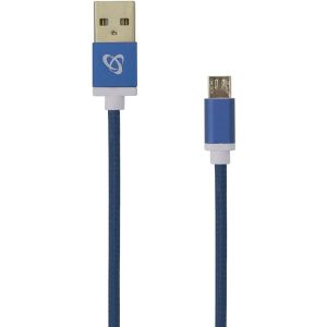 Kabel SBOX 10315BL, USB-A na Micro USB, 1.5m, plavi