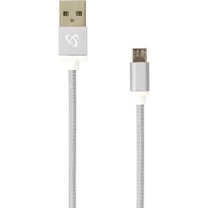 Kabel SBOX 10315W, USB-A na Micro USB, 1.5m, bijeli
