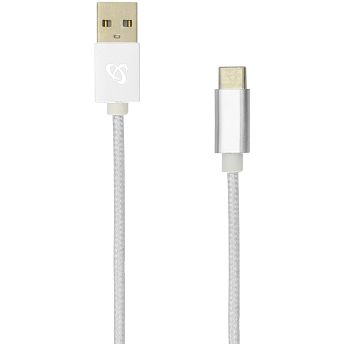 Kabel SBOX 15W, USB-A (M) na USB-C (M), 1.5m, bijeli