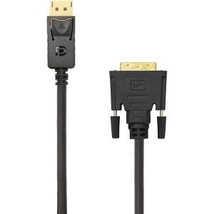 Kabel SBOX, DisplayPort (M) na DVI (M), 2.0m, crni