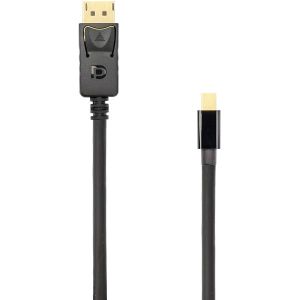 Kabel SBOX, DisplayPort (M) na Mini DisplayPort (M), 2.0m, crni
