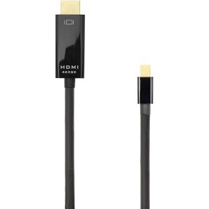 Kabel SBOX, HDMI (M) na Mini DisplayPort (M), 2.0m, crni