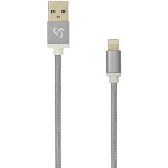 Kabel SBOX IPH7-GR, USB-A (M) na Lightning (M), 1.5m, sivi