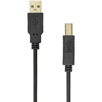 Kabel SBOX, USB-A (M) na USB-B (M), 2.0m, crni